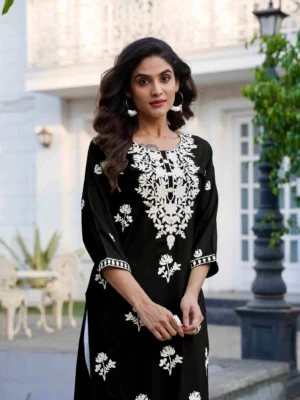 Premium Classic Chikankari Kurta