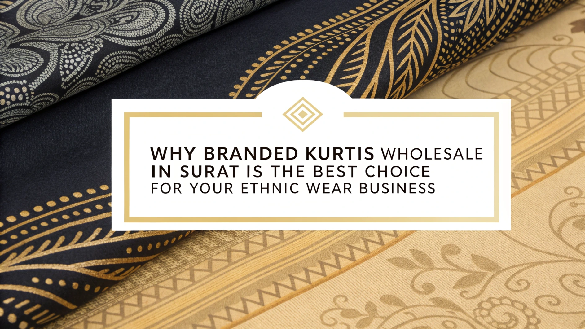 Why Branded Kurtis Wholesale in Surat Is the Best Choice for Your Ethnic Wear Business