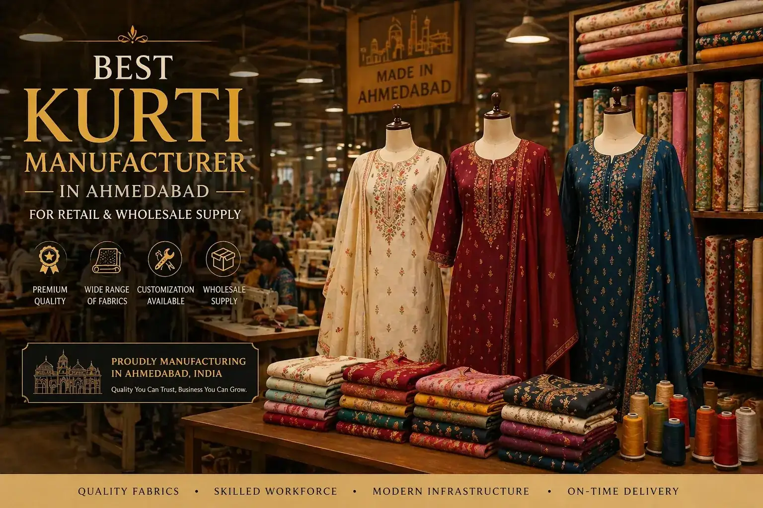 Best Kurti Manufacturer in Ahmedabad for Wholesale